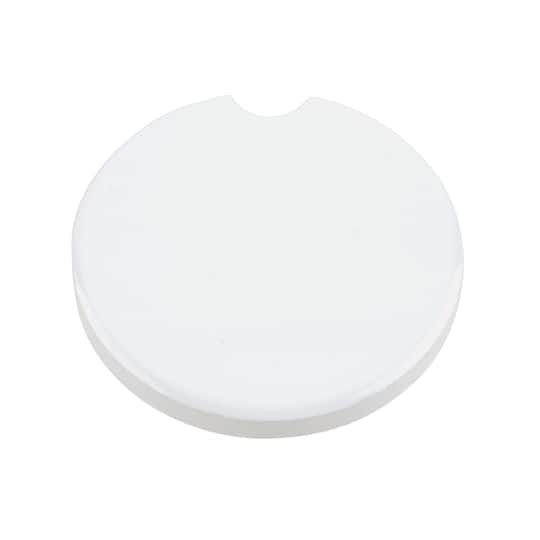 12 Packs: 4 ct. (48 total) Ceramic Sublimation Car Coasters by Make Market®